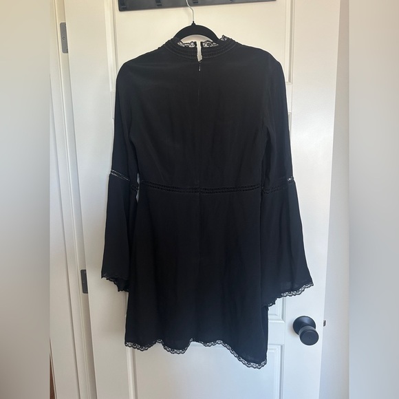 For Love And Lemons Black Long Sleeve Willow Dress - Picture 5 of 5